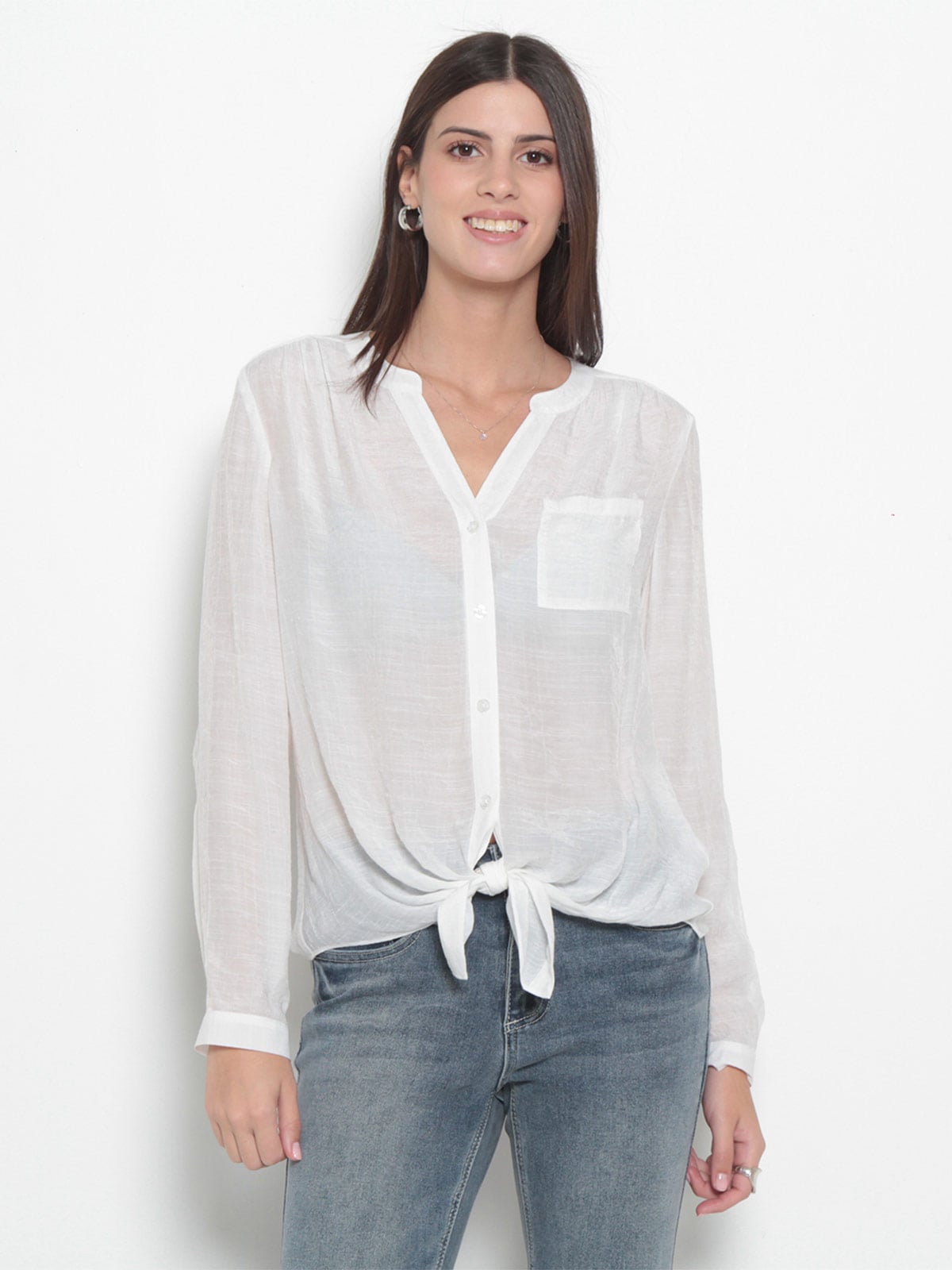 BLUSA MUJER WADOS MANGA LARGA