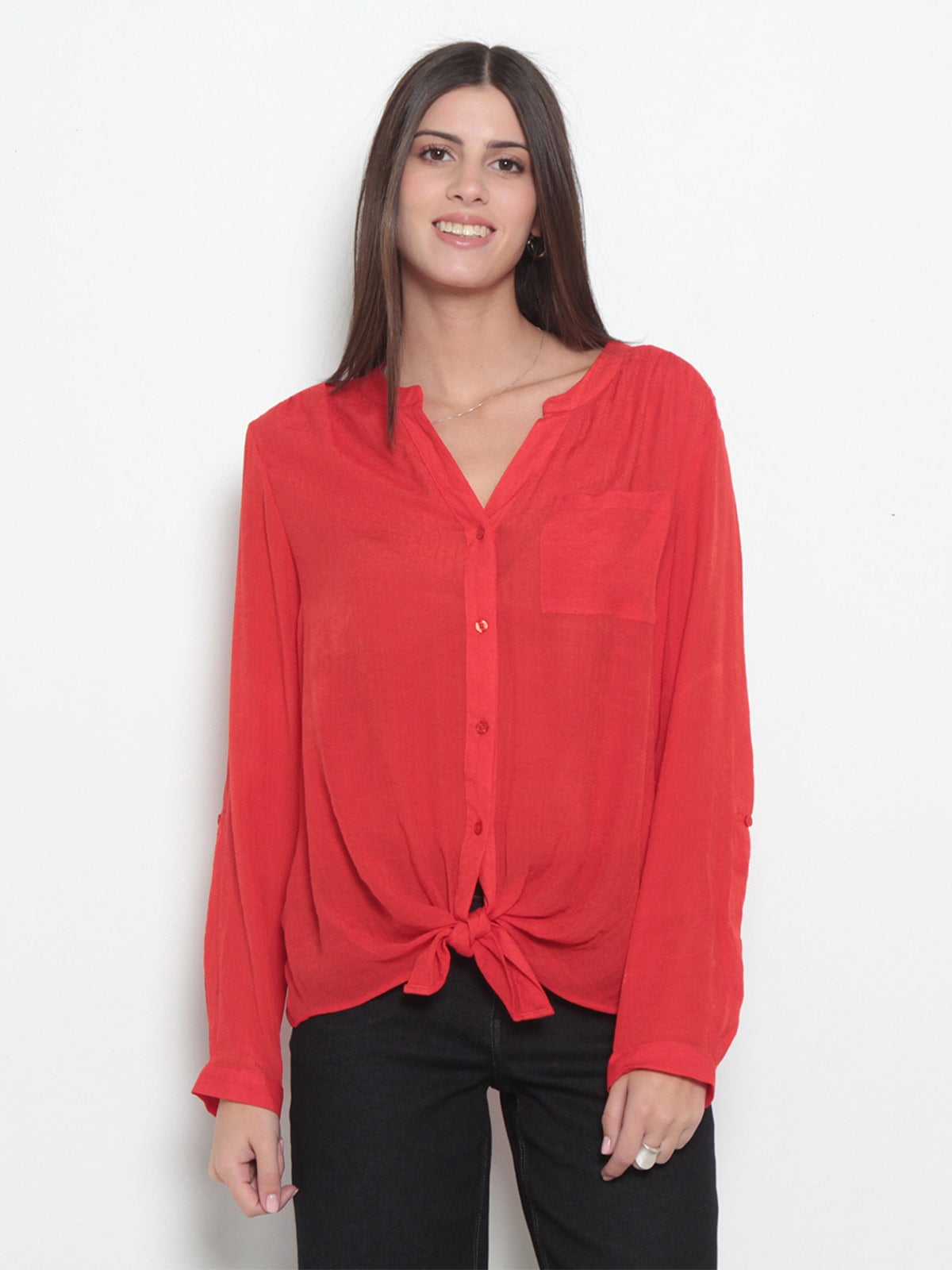 BLUSA MUJER WADOS MANGA LARGA