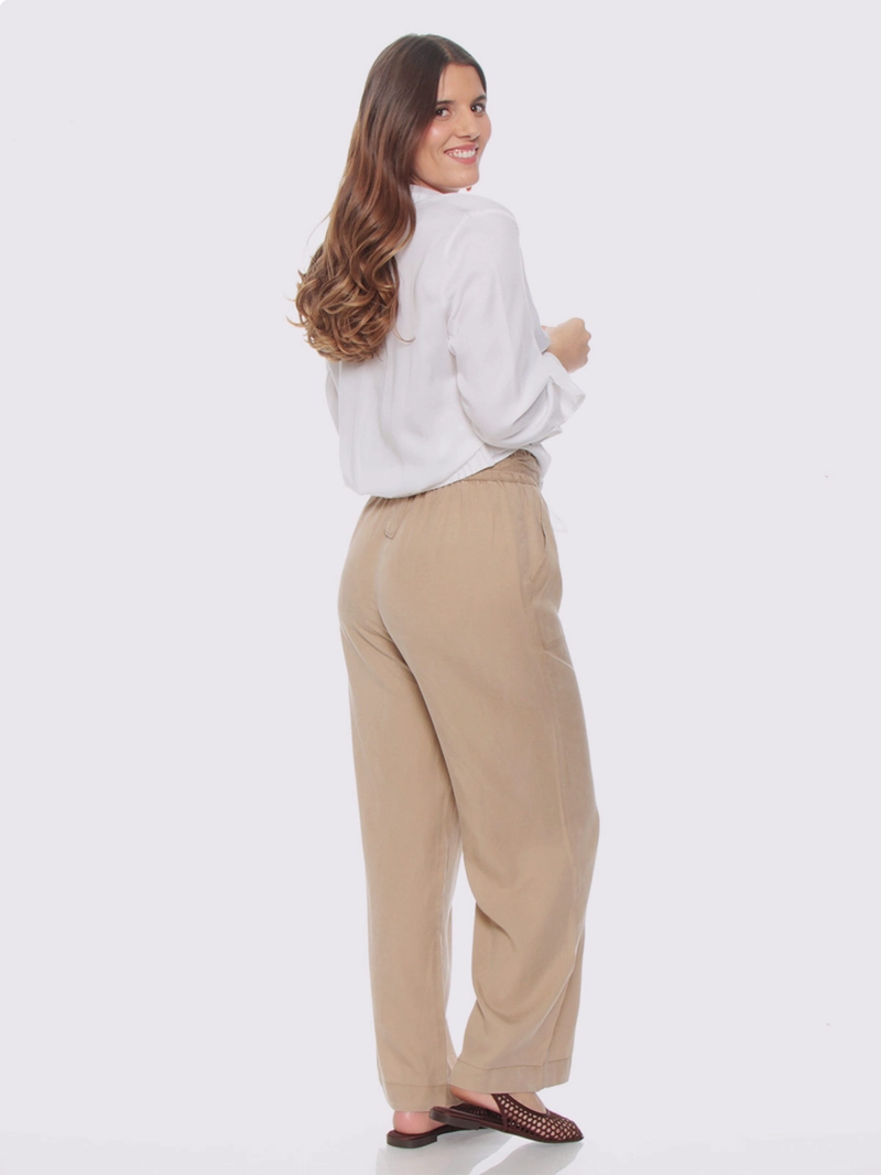 BLUSA MUJER WADO'S LYOCELL MANGA LARGA ABOTONADA - 6