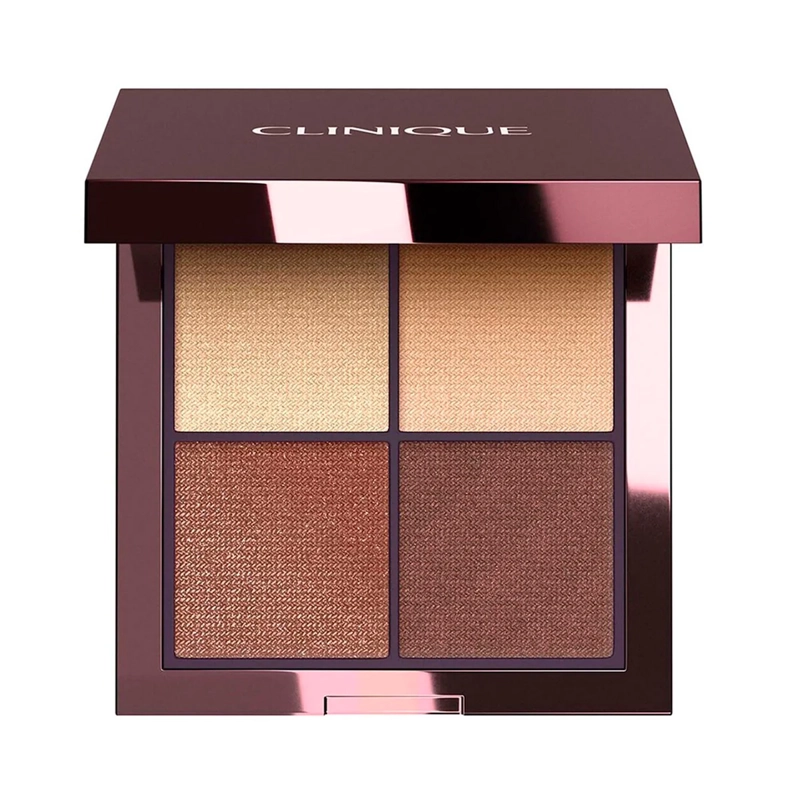 PALETA DE SOMBRAS CLINIQUE ALL ABOUT SHADOW QUAD IN BLACK HONEY EDICIÓN LIMITADA - 1