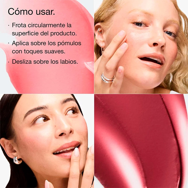 BÁLSAMO CLINIQUE DAILY CALM LIP+CHEEK COLOR WHISPER - 7