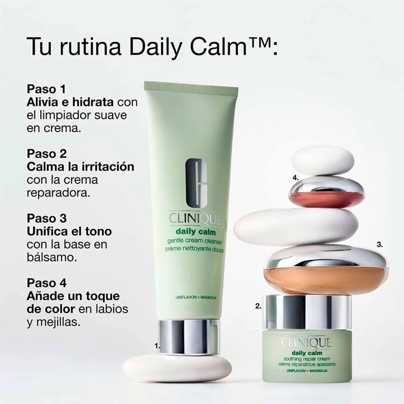 BÁLSAMO CLINIQUE DAILY CALM LIP+CHEEK COLOR WHISPER - 10