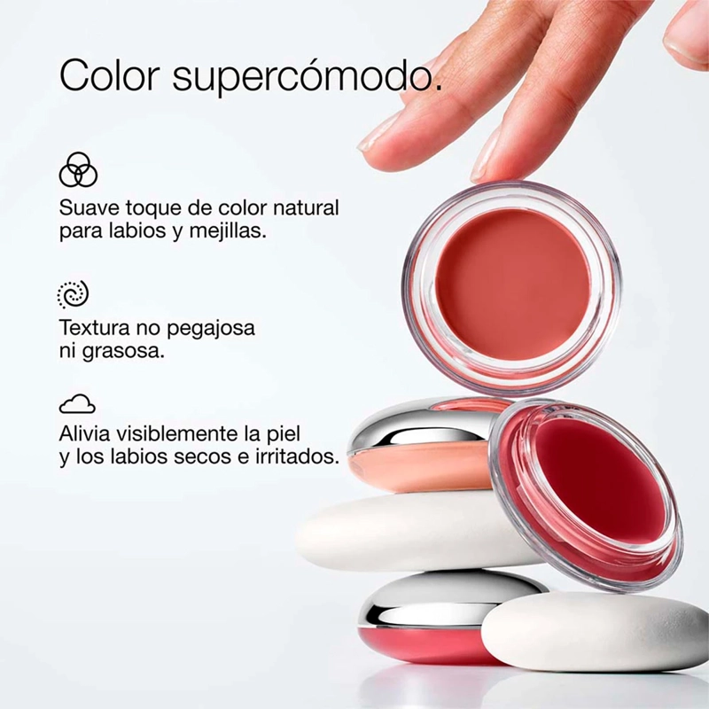 BÁLSAMO CLINIQUE DAILY CALM LIP+CHEEK COLOR TENDER HEART - 8