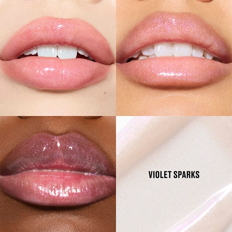 BRILLO LABIAL MAC SQUIRT PLUMPING VIOLET SPARKS 2,3GR - 3
