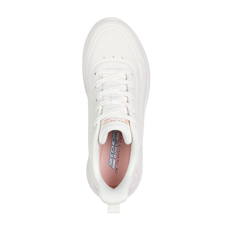 ZAPATILLAS MUJER SKECHERS CASUAL BLANCO BOBS SPORT SQUAD WAVES - 5