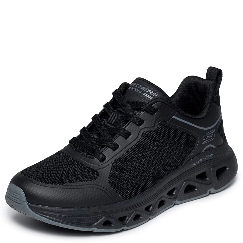 ZAPATILLAS MUJER SKECHERS DEPORTIVAS NEGRO BOBS SPORT ARC WAVES REMIX - 3