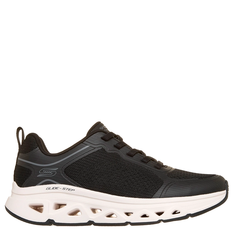 ZAPATILLAS MUJER SKECHERS DEPORTIVAS NEGRO BOBS SPORT ARC WAVES REMIX