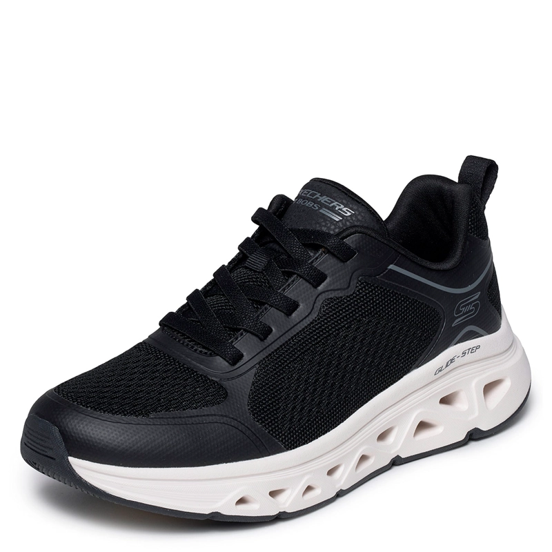 ZAPATILLAS MUJER SKECHERS DEPORTIVAS NEGRO BOBS SPORT ARC WAVES REMIX - 3