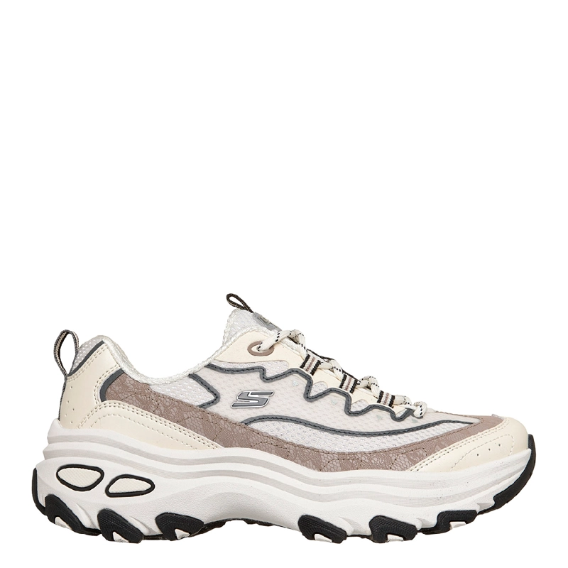 ZAPATILLAS MUJER SKECHERS CASUAL BLANCO D'LITE MAX - 1