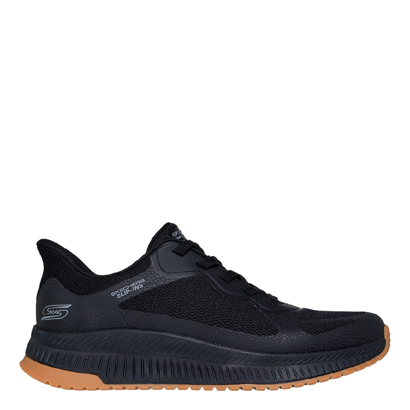 ZAPATILLAS HOMBRE SKECHERS CASUAL NEGRO SLIP-INS BOBS SPORT SQUAD CHAOS 4 - 1