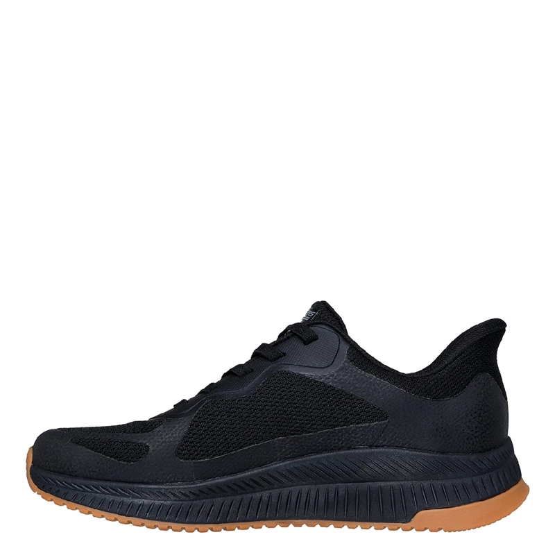 ZAPATILLAS HOMBRE SKECHERS CASUAL NEGRO SLIP-INS BOBS SPORT SQUAD CHAOS 4 - 3