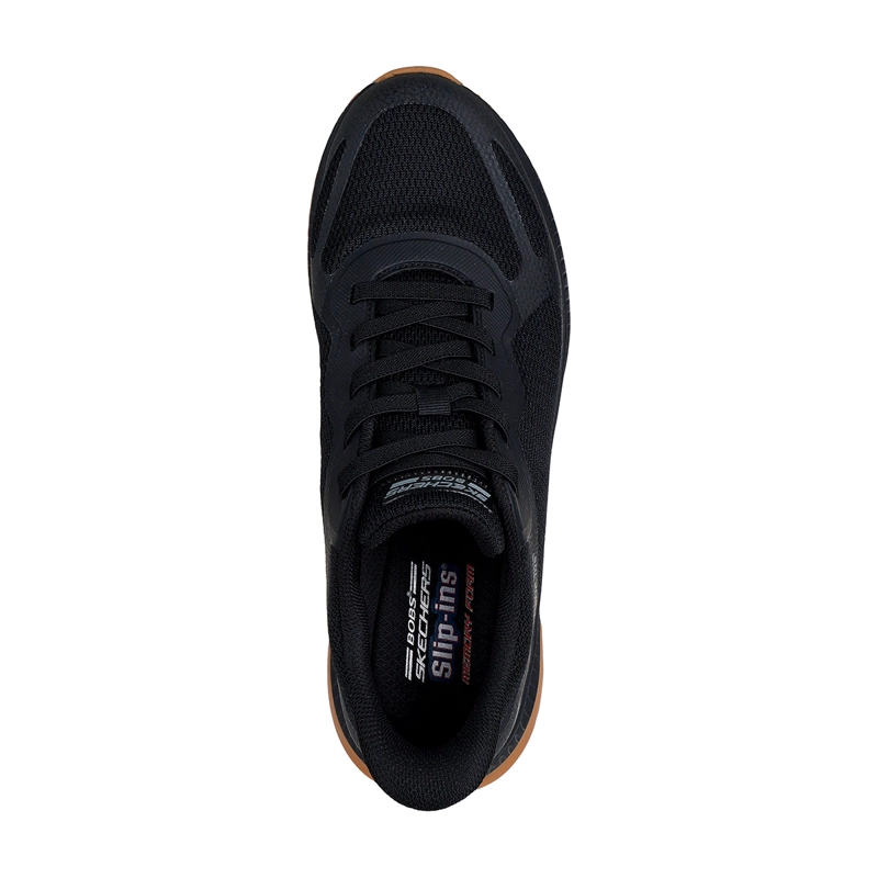 ZAPATILLAS HOMBRE SKECHERS CASUAL NEGRO SLIP-INS BOBS SPORT SQUAD CHAOS 4 - 5