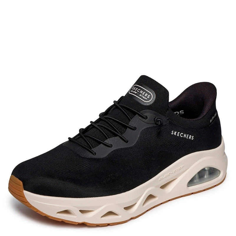 ZAPATILLAS HOMBRE SKECHERS DEPORTIVAS NEGRO SLIP-INS UNO GLIDE-STEP - 3