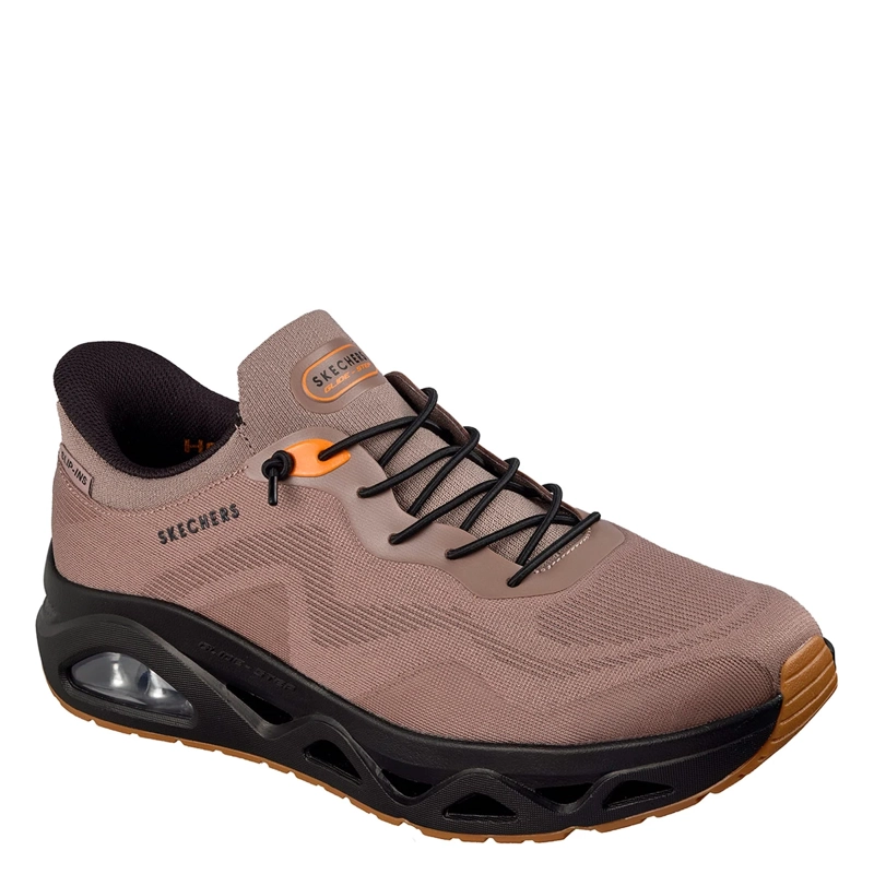 ZAPATILLAS HOMBRE SKECHERS DEPORTIVAS CAFÉ SLIP-INS UNO GLIDE-STEP - 2