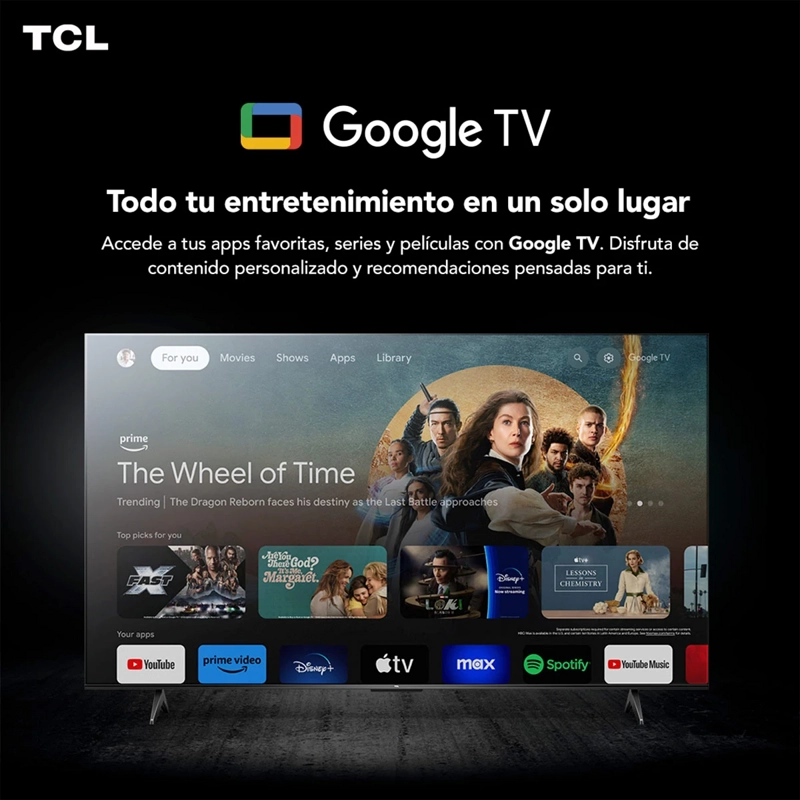 SMART TV TCL QLED 4K UHD 65” T6D - 6