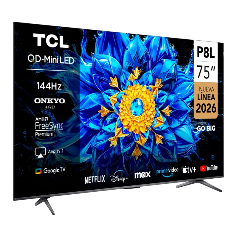 SMART TV TCL QD MINI LED 4K UHD 75” P8L - 11