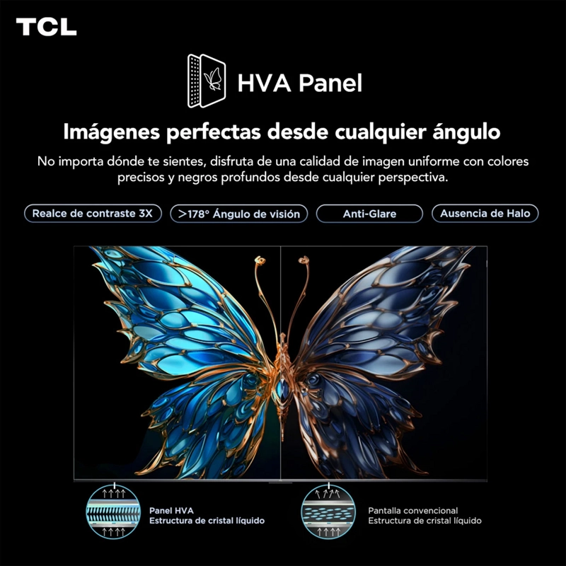 SMART TV TCL QLED 4K UHD 55” T6D - 9