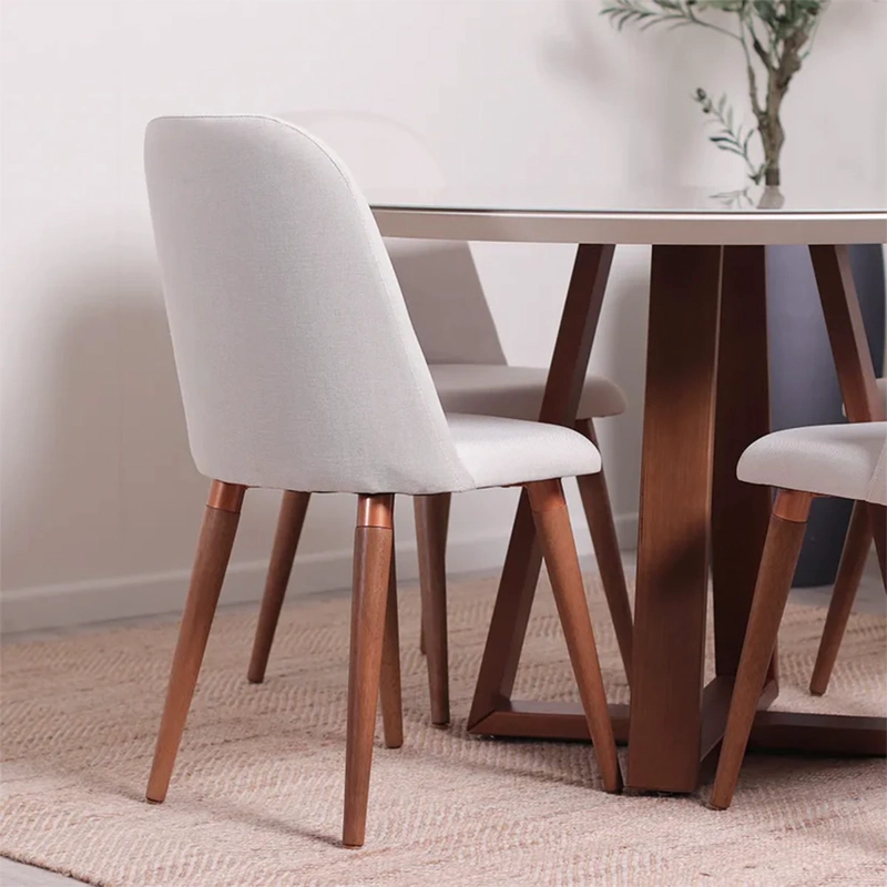 JUEGO DE COMEDOR DECOCASA BENNET 4 SILLAS DROP BEIGE - 2