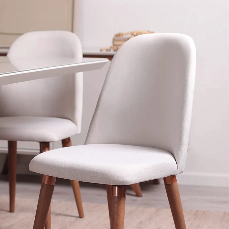 JUEGO DE COMEDOR DECOCASA BENNET 6 SILLAS DROP BEIGE - 2