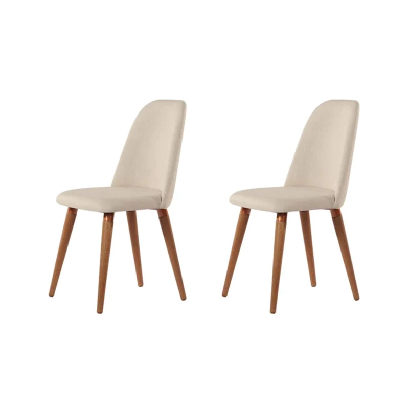 JUEGO DE COMEDOR DECOCASA DONATELLA 4 SILLAS DROP BEIGE - 2