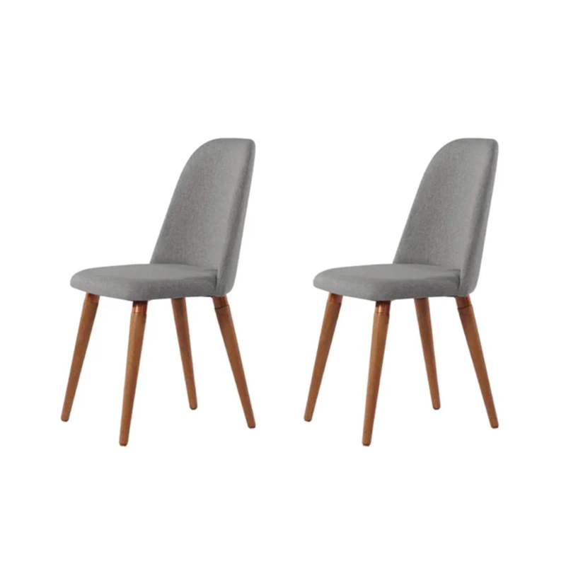 JUEGO DE COMEDOR DECOCASA DONATELLA 6 SILLAS DROP GRIS - 6