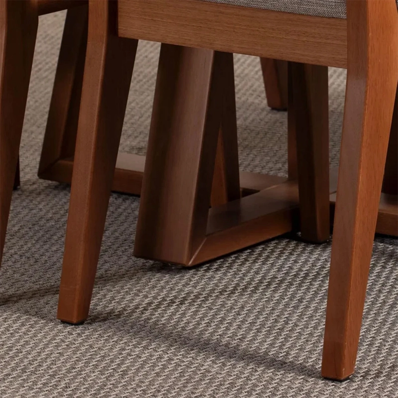 JUEGO DE COMEDOR DECOCASA BENNET 6 SILLAS ELLA GRIS - 6