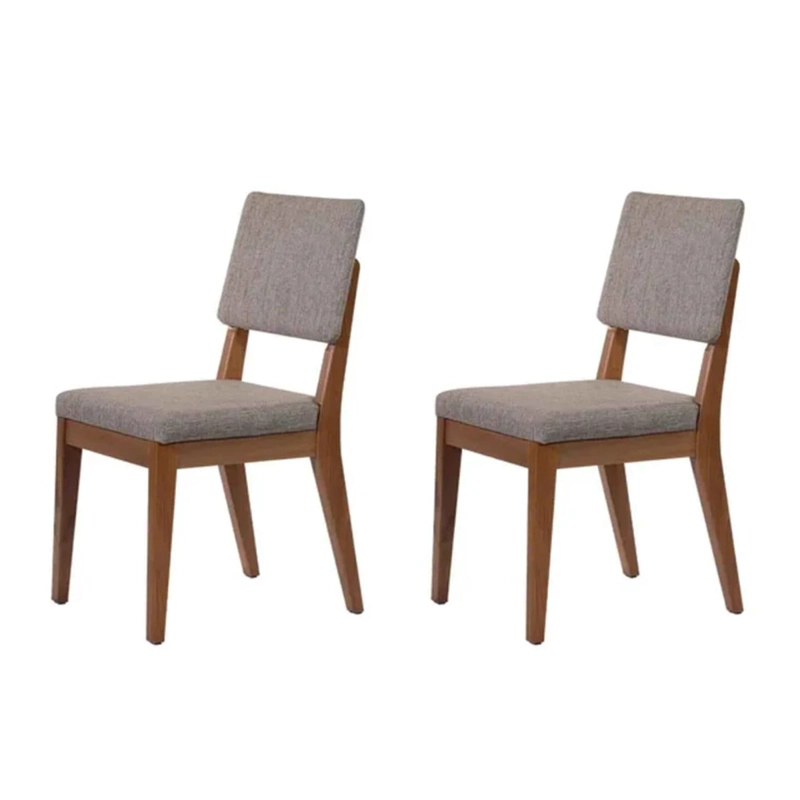JUEGO DE COMEDOR DECOCASA DONATELLA 6 SILLAS ELLA GRIS - 5