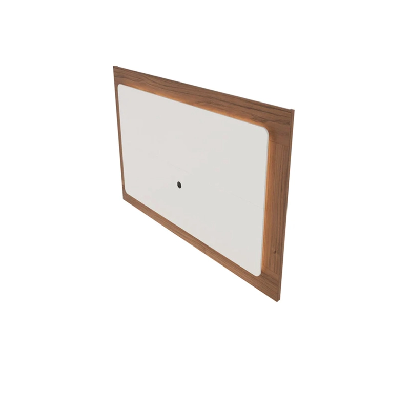 RACK DECOCASA FLYNT SYTILO 1.8 3 PUERTAS + PANEL OSLO BLANCO - 4