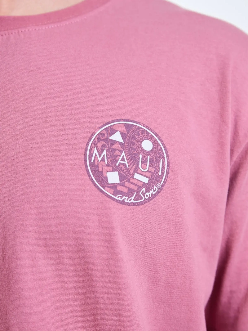 POLERA HOMBRE MAUI & SONS ALGODÓN MANGA CORTA - 5