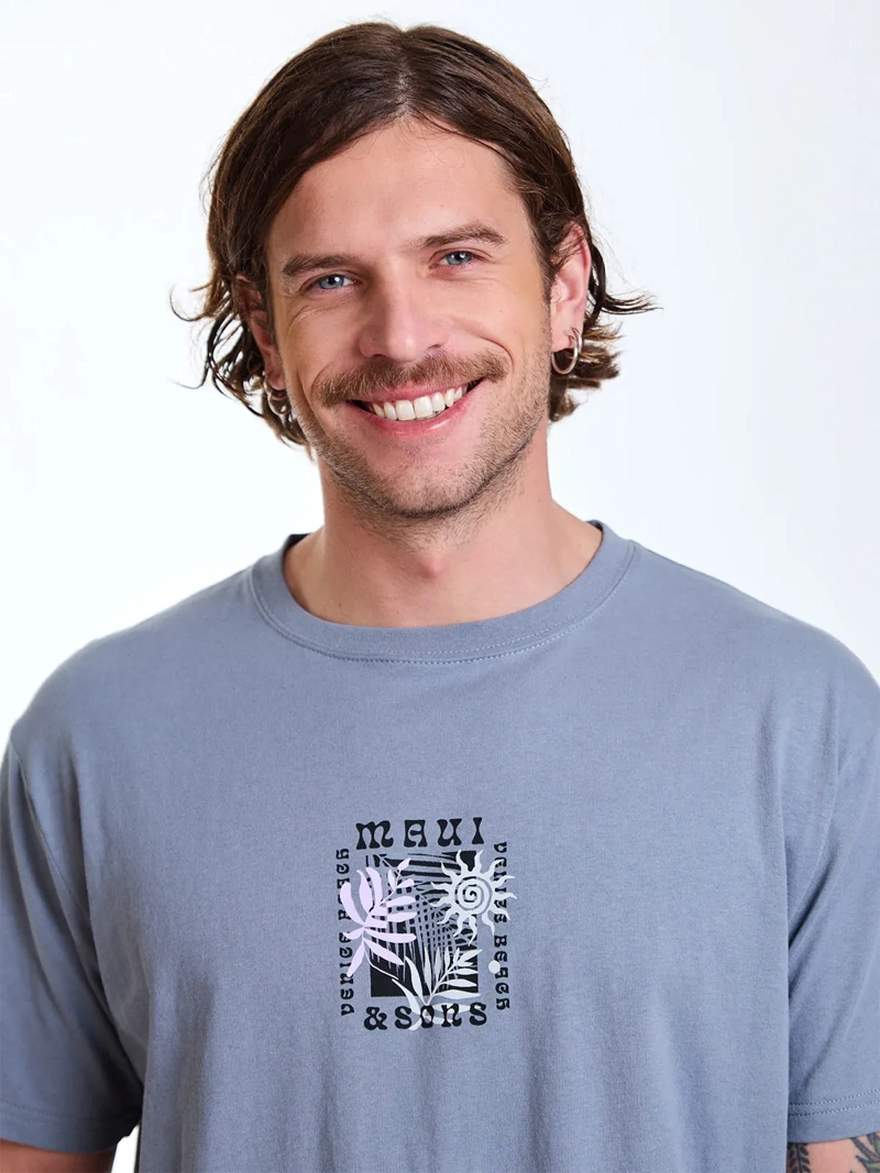 POLERA HOMBRE MAUI & SONS ALGODÓN MANGA CORTA - 4