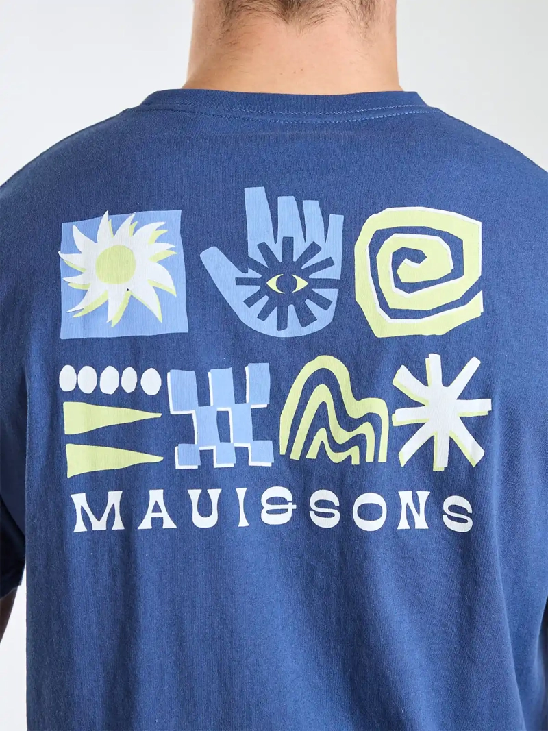 POLERA HOMBRE MAUI & SONS ALGODÓN MANGA CORTA - 6