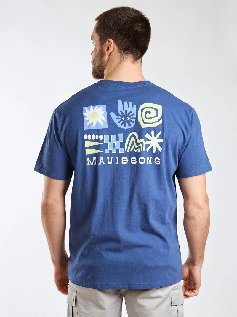 POLERA HOMBRE MAUI & SONS ALGODÓN MANGA CORTA - 2