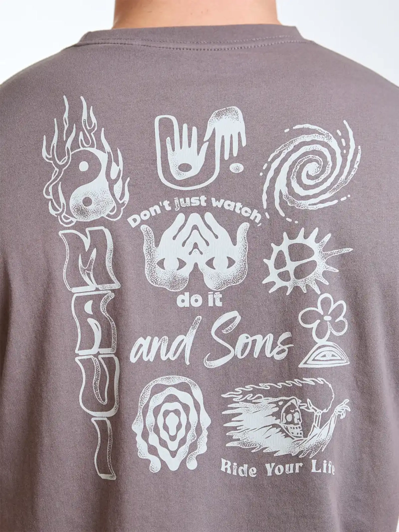 POLERA HOMBRE MAUI & SONS ALGODÓN MANGA CORTA - 5