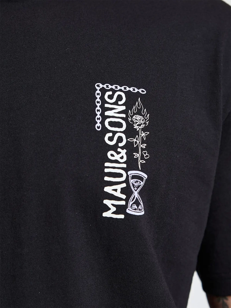 POLERA HOMBRE MAUI & SONS ALGODÓN MANGA CORTA - 5