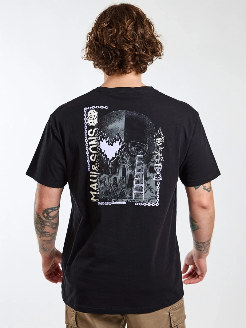 POLERA HOMBRE MAUI & SONS ALGODÓN MANGA CORTA - 2