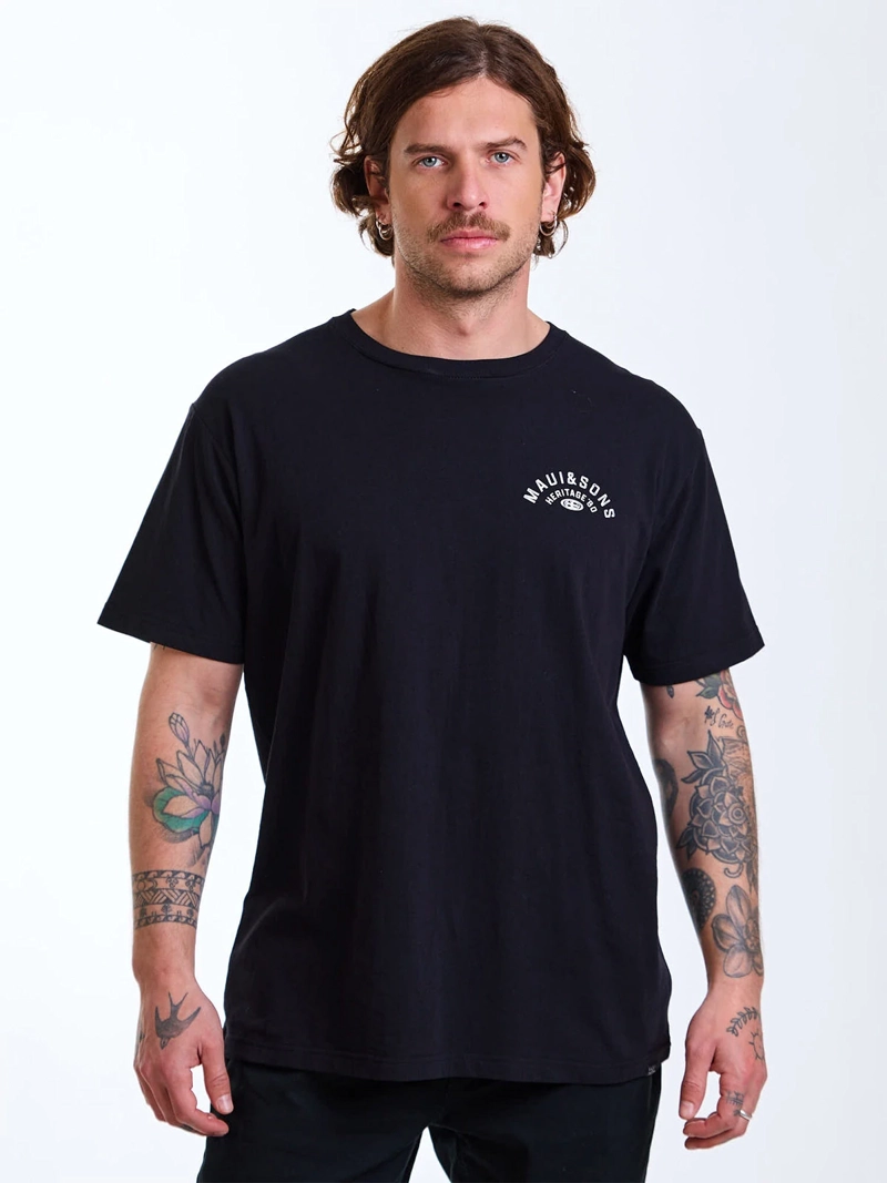 POLERA HOMBRE MAUI & SONS ALGODÓN MANGA CORTA - 1