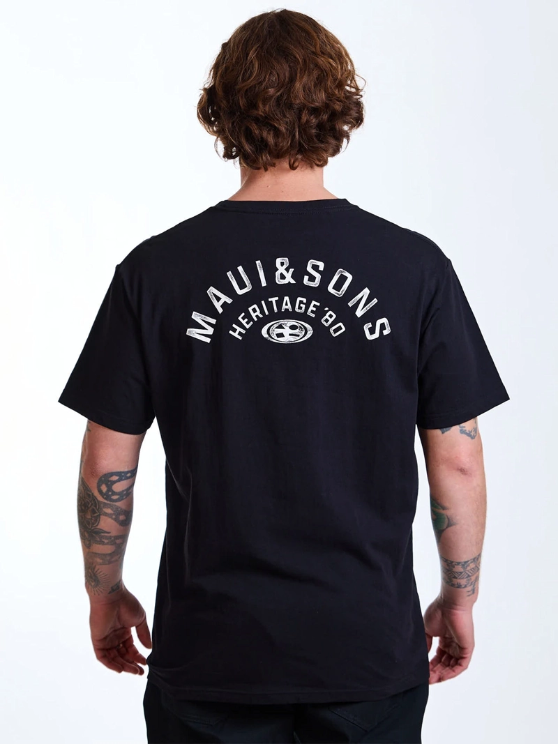 POLERA HOMBRE MAUI & SONS ALGODÓN MANGA CORTA - 2