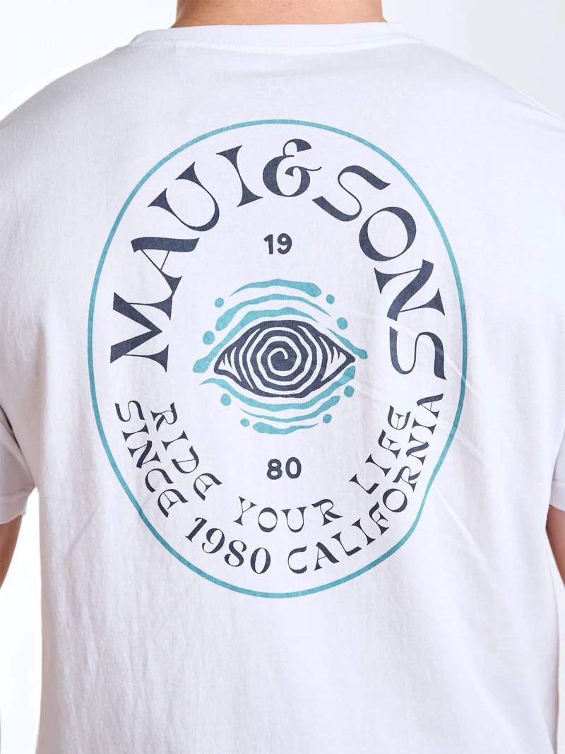 POLERA HOMBRE MAUI & SONS ALGODÓN MANGA CORTA - 5