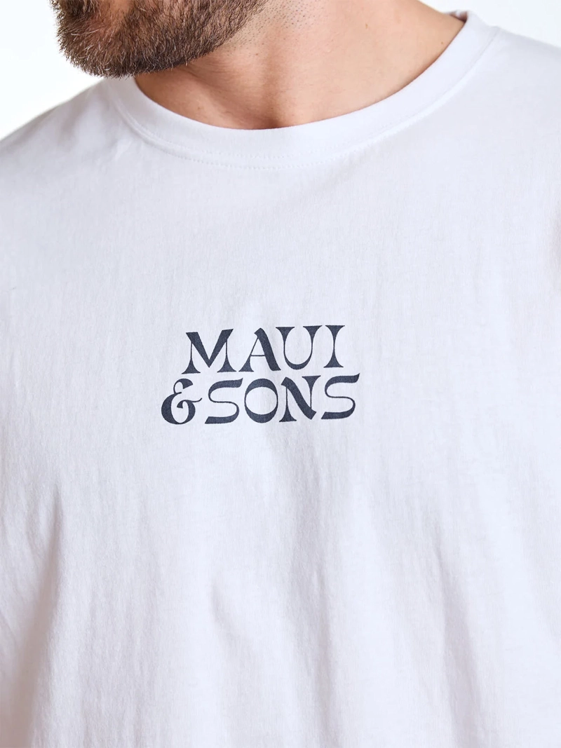 POLERA HOMBRE MAUI & SONS ALGODÓN MANGA CORTA - 6