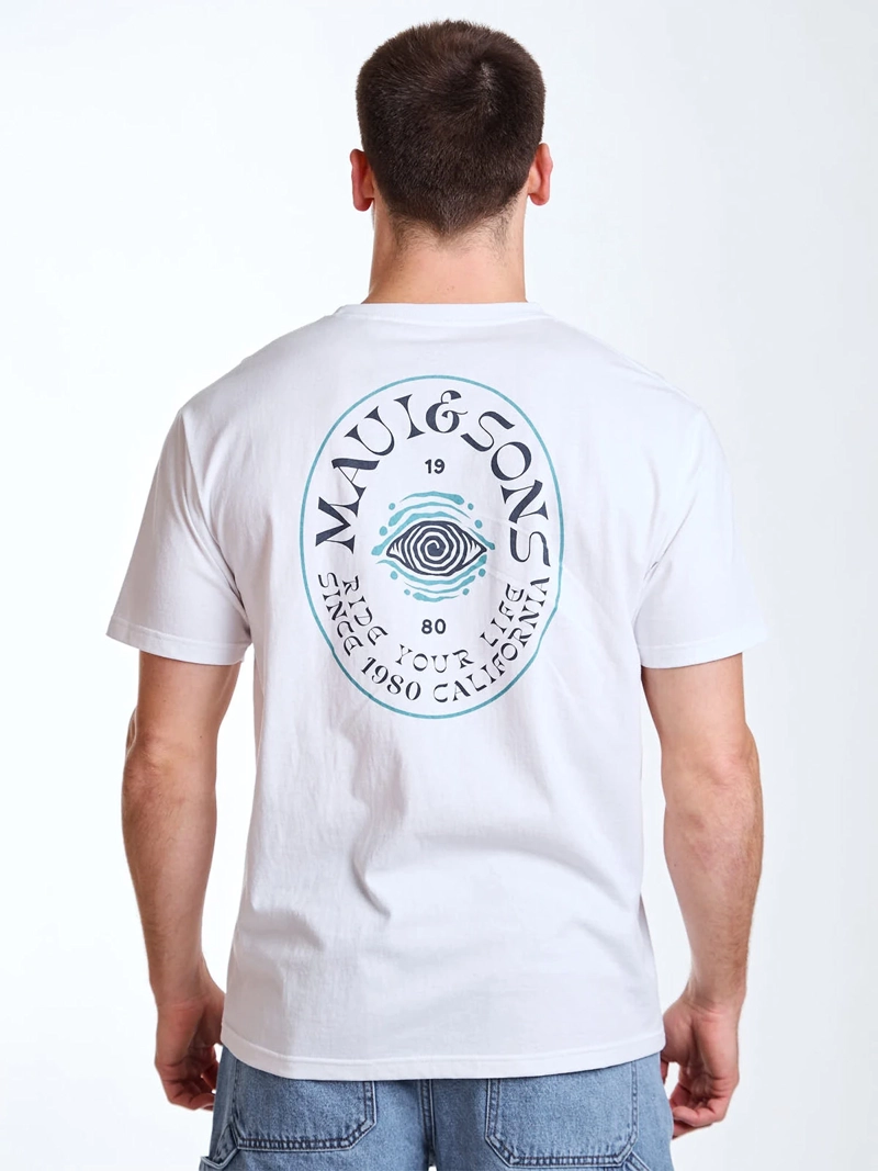 POLERA HOMBRE MAUI & SONS ALGODÓN MANGA CORTA - 2
