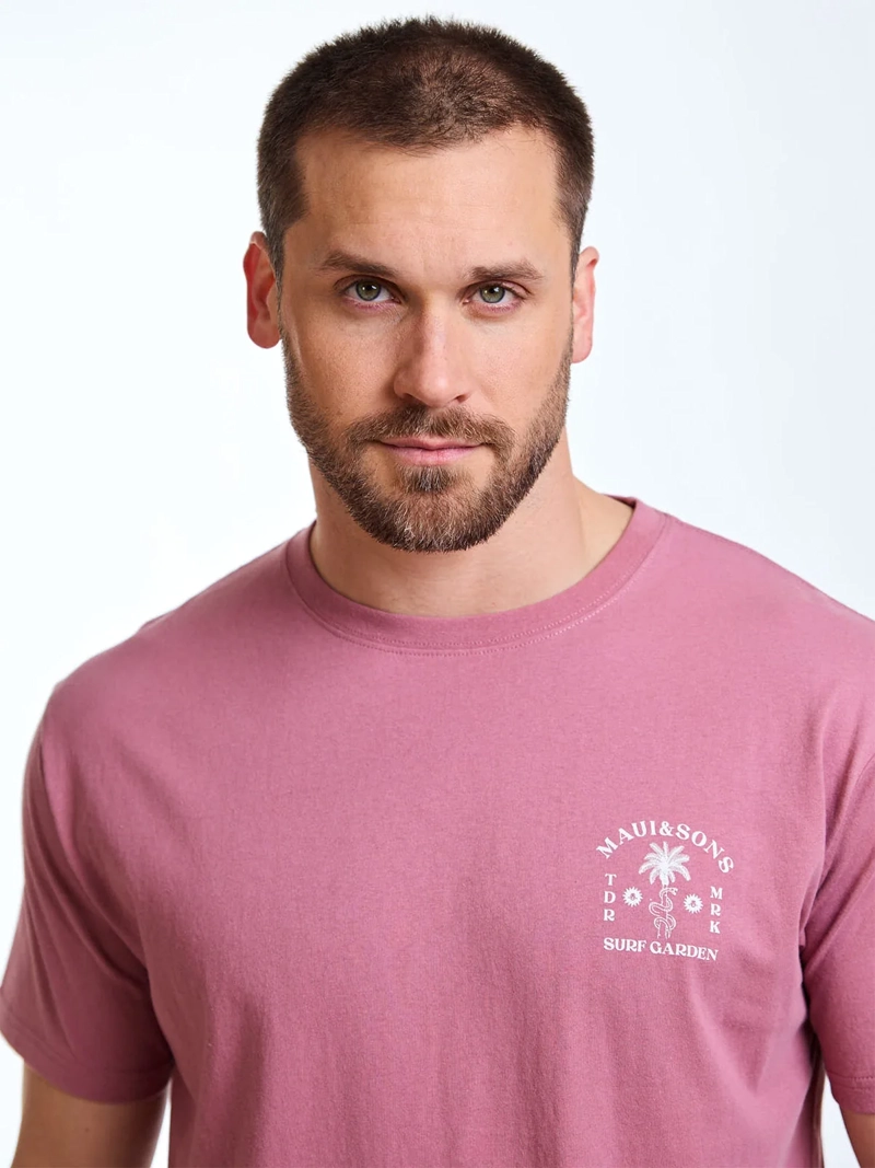 POLERA HOMBRE MAUI & SONS ALGODÓN MANGA CORTA - 4