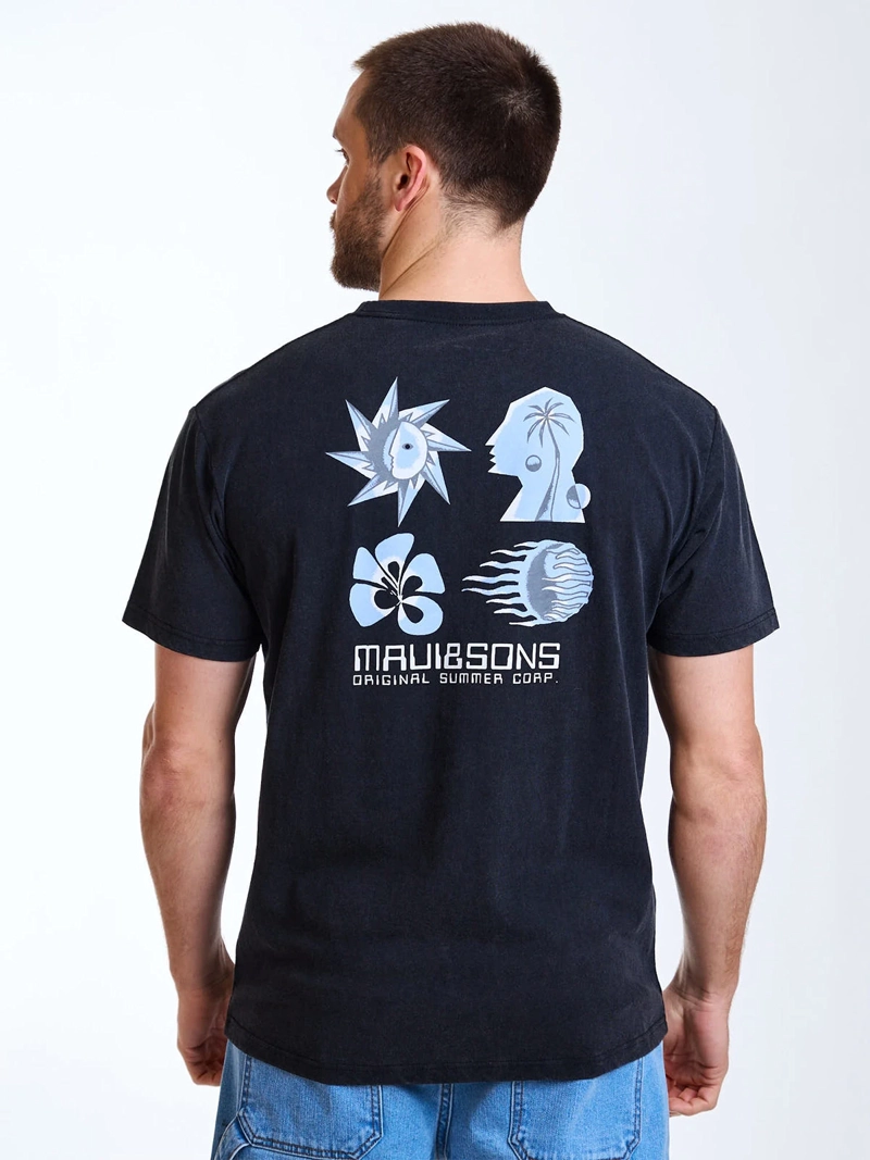POLERA HOMBRE MAUI AND SONS MANGA CORTA ALGODÓN COLECCIÓN - 2