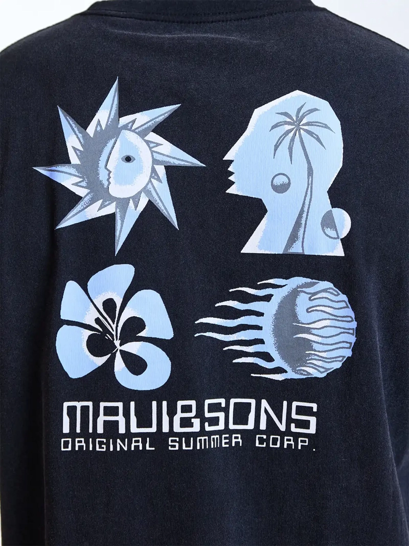 POLERA HOMBRE MAUI AND SONS MANGA CORTA ALGODÓN COLECCIÓN - 6