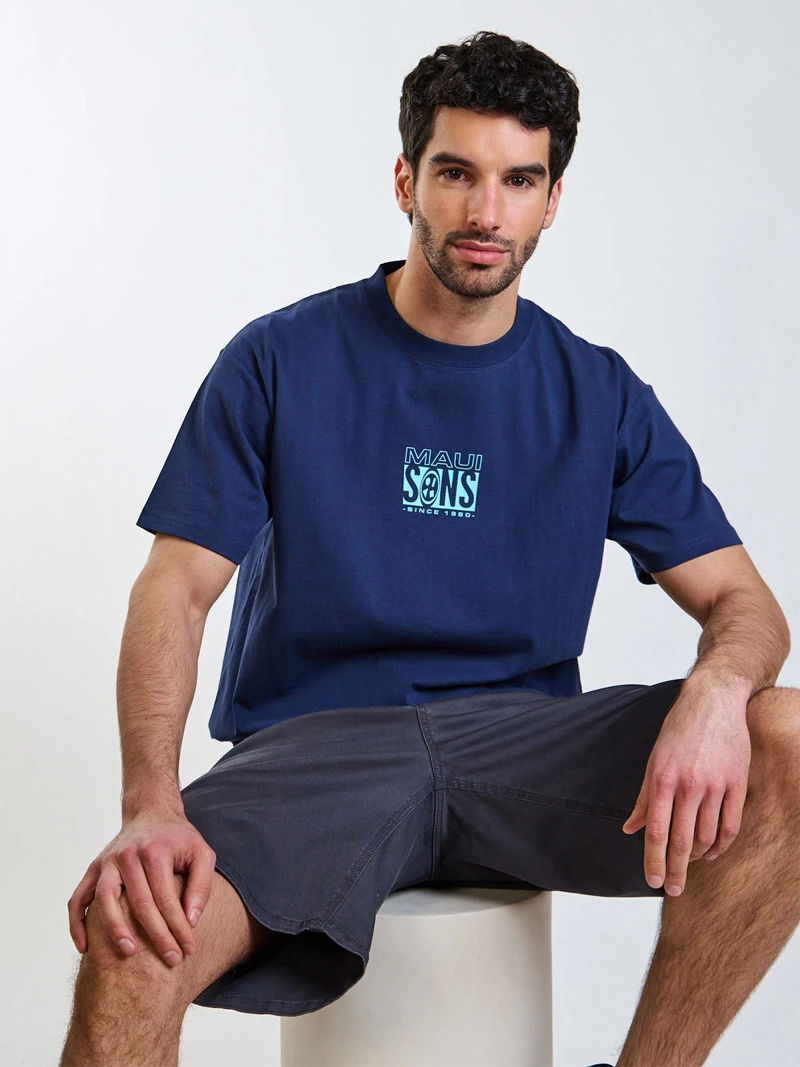 POLERA HOMBRE MAUI AND SONS MANGA CORTA ALGODÓN COLECCIÓN - 6