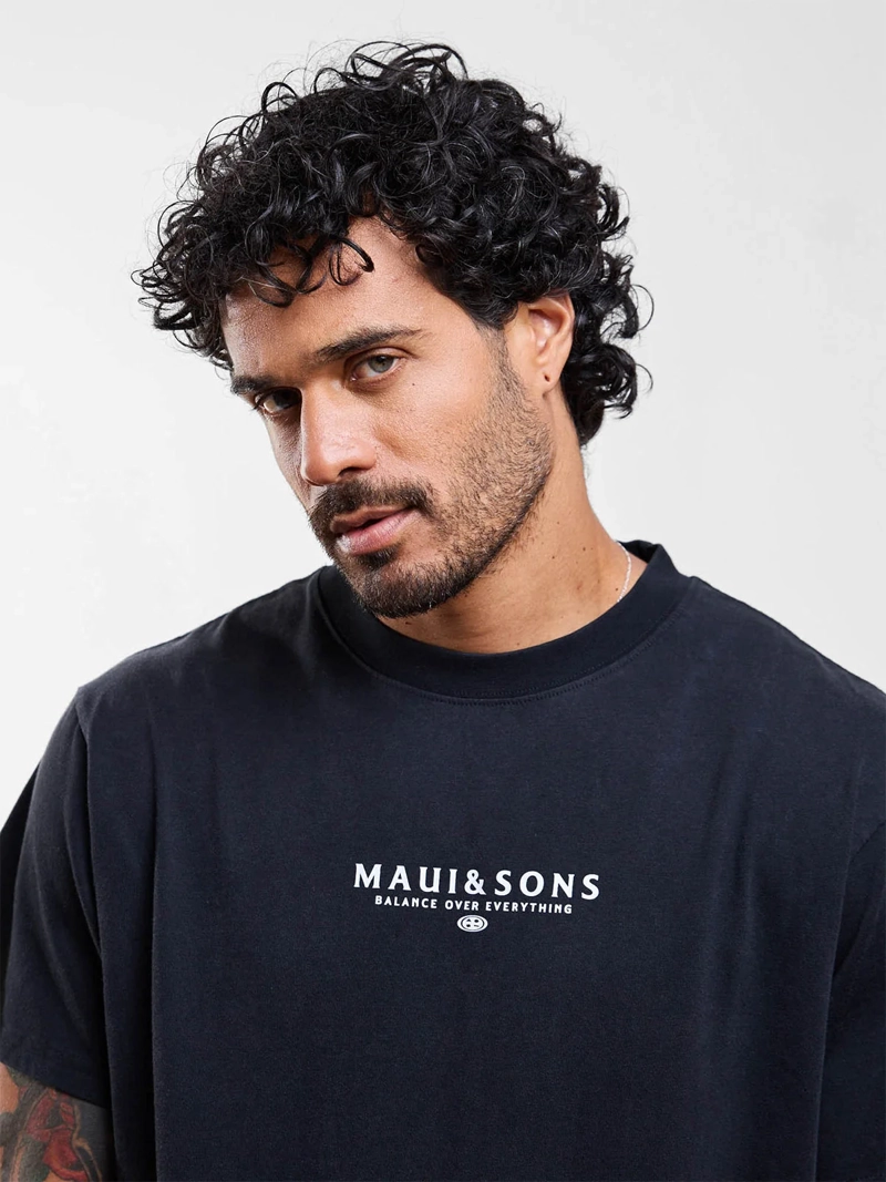 POLERA HOMBRE MAUI AND SONS MANGA CORTA - 4