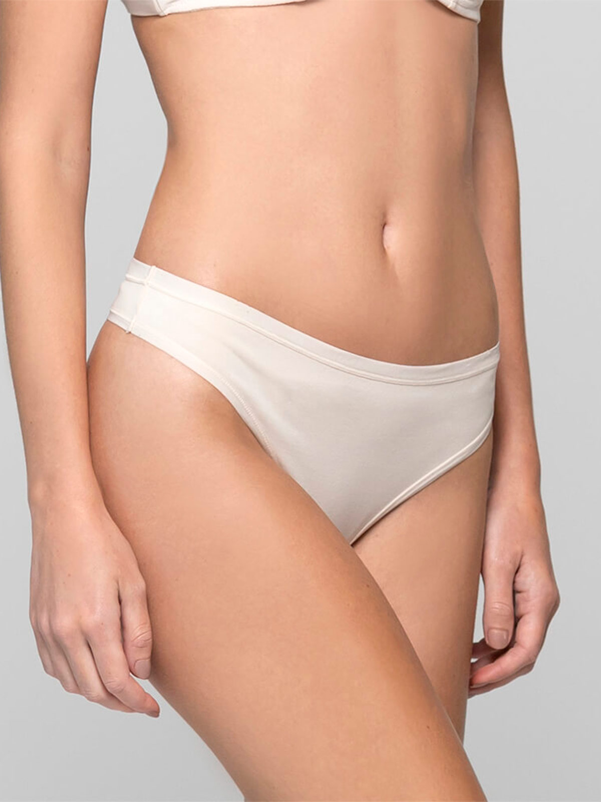 CALZÓN INTIME PACK X3 ALGODÓN COLALESS NUDE - 3