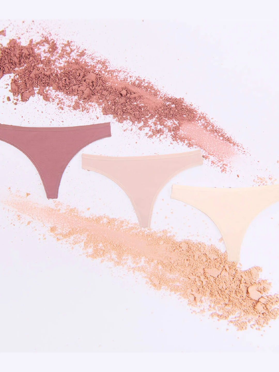 CALZÓN INTIME PACK X3 ALGODÓN COLALESS NUDE - 10