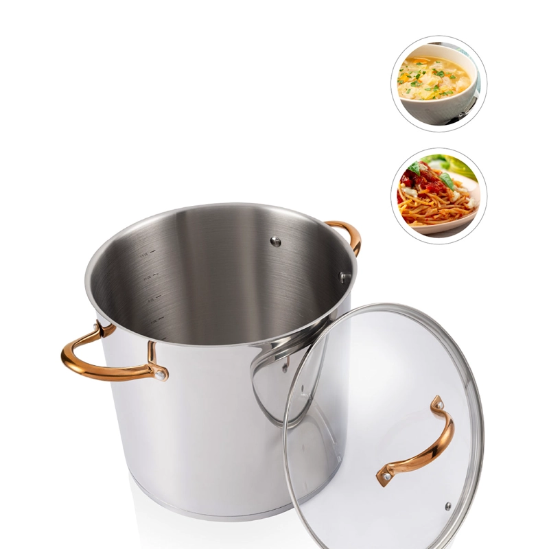 BATERÍA DE COCINA THOMAS ACERO INOXIDABLE 9 PIEZAS PLATA - 3