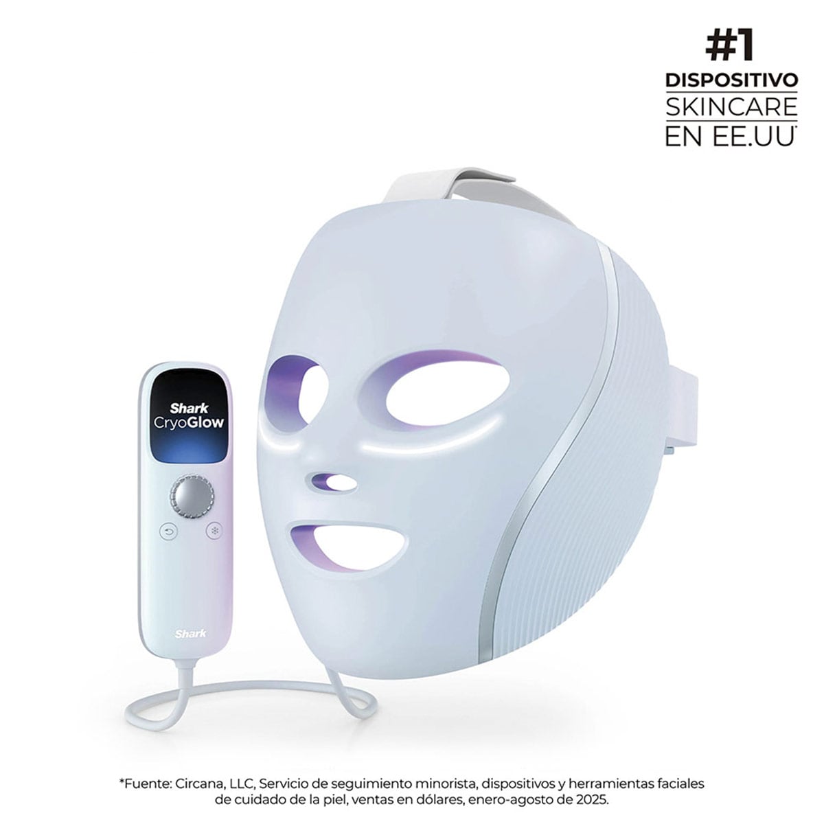 MÁSCARA FACIAL LED SHARK CRYOGLOW FW312LAA - 2