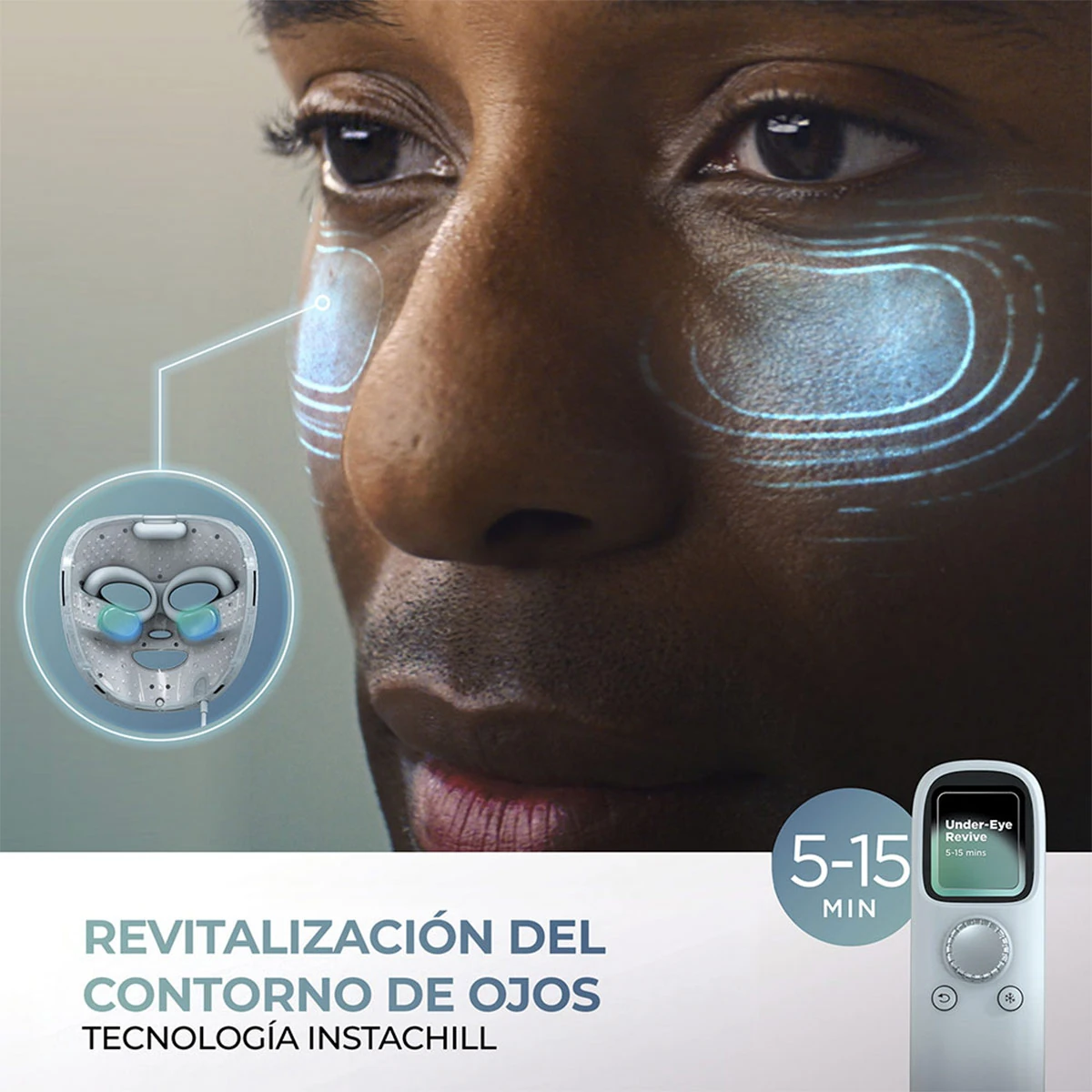 MÁSCARA FACIAL LED SHARK CRYOGLOW FW312LAA - 5